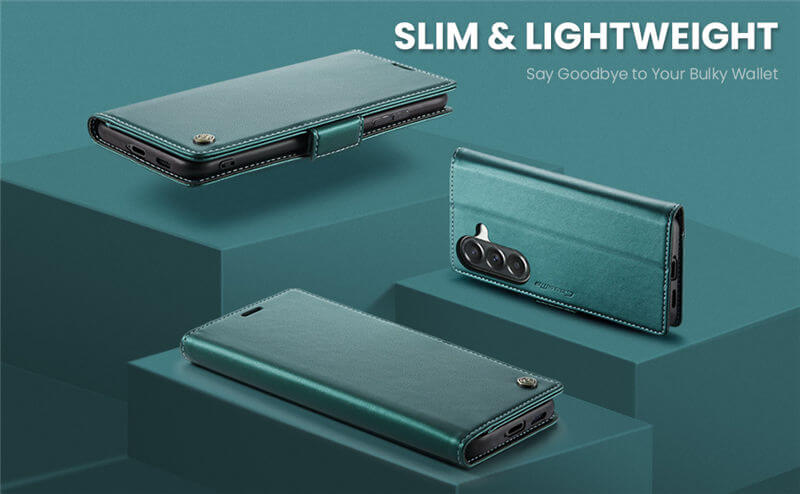 CaseMe Samsung Galaxy A57 Wallet RFID Blocking Case