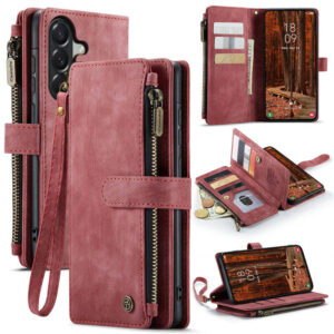 CaseMe Samsung Galaxy A57 Wallet Kickstand Case with Wrist Strap