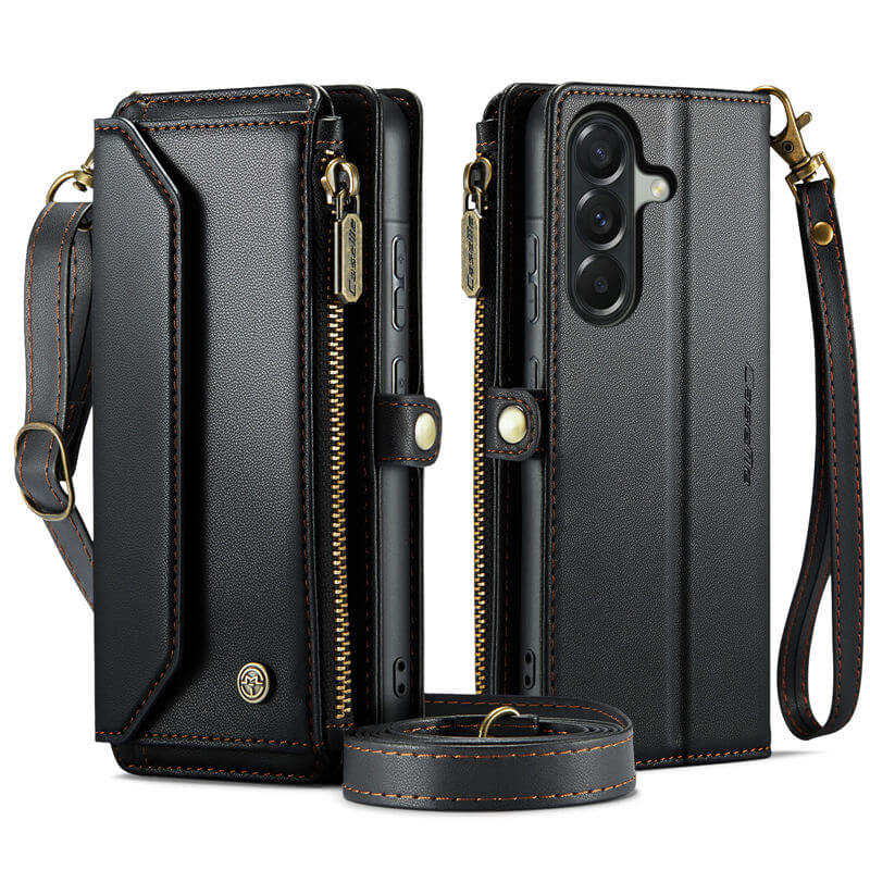 CaseMe Samsung Galaxy A57 Crossbody RFID Blocking Wallet Case - Image 12