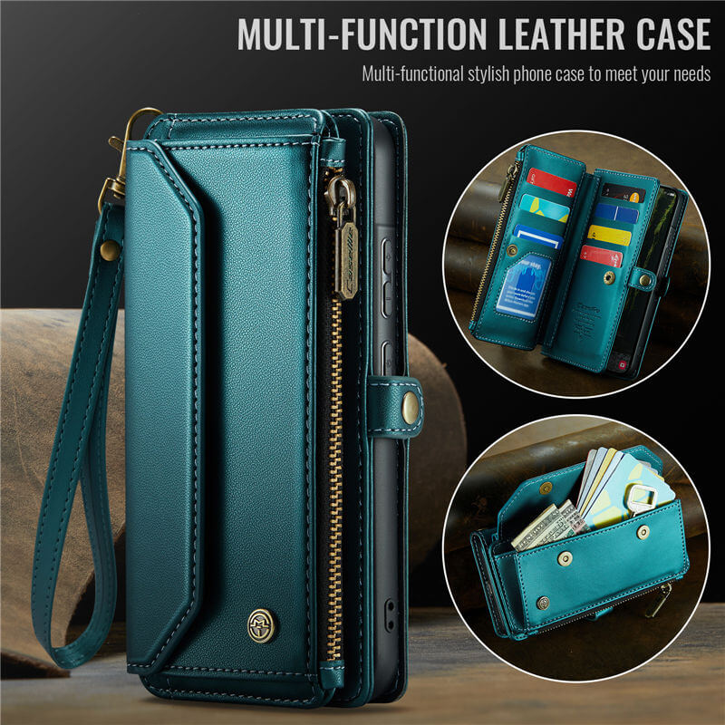CaseMe Samsung Galaxy A57 Crossbody RFID Blocking Wallet Case - Image 13