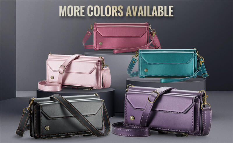 CaseMe Samsung Galaxy A57 Crossbody RFID Blocking Wallet Case