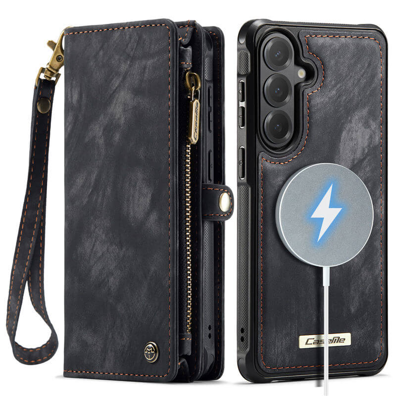CaseMe Samsung Galaxy S26 Plus 2-in-1 Magnetic RFID Wallet Case