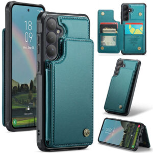 CaseMe Samsung Galaxy S26 Plus RFID Blocking Card Holder Kickstand Case