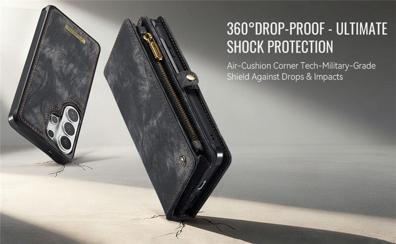 CaseMe Samsung Galaxy S26 Ultra 2-in-1 Magnetic RFID Wallet Case