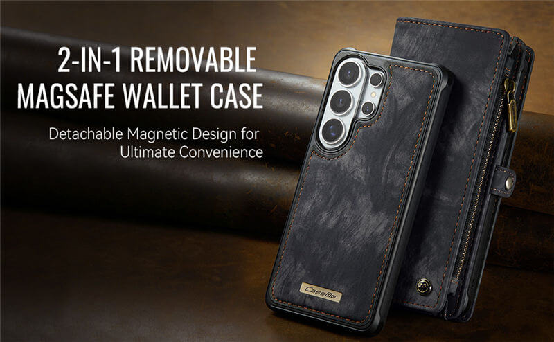 CaseMe Samsung Galaxy S26 Ultra 2-in-1 Magnetic RFID Wallet Case