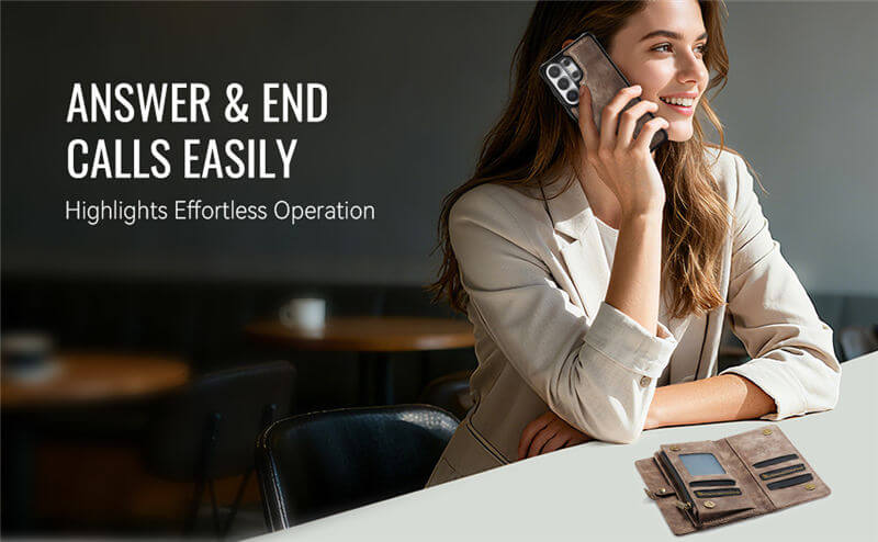 CaseMe Samsung Galaxy S26 Ultra 2-in-1 Magnetic RFID Wallet Case