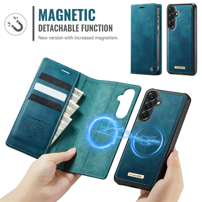 CaseMe Samsung Galaxy A57 2-in-1 Magnetic Wallet Case with RFID Blocking - Image 5