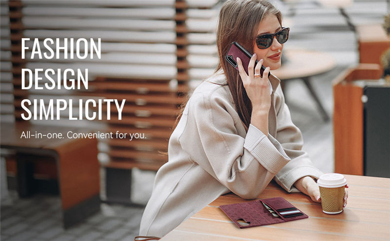 CaseMe Samsung Galaxy A57 2-in-1 Magnetic Wallet Case