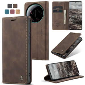 CaseMe Xiaomi 17 Ultra Wallet Suede Leather Case