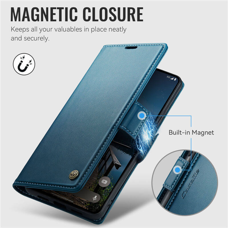 CaseMe Google Pixel 11/Pixel 11 Pro RFID Wallet Case