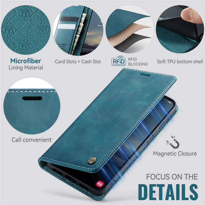 CaseMe Google Pixel 11/Pixel 11 Pro Magnetic Wallet Case with RFID Blocking