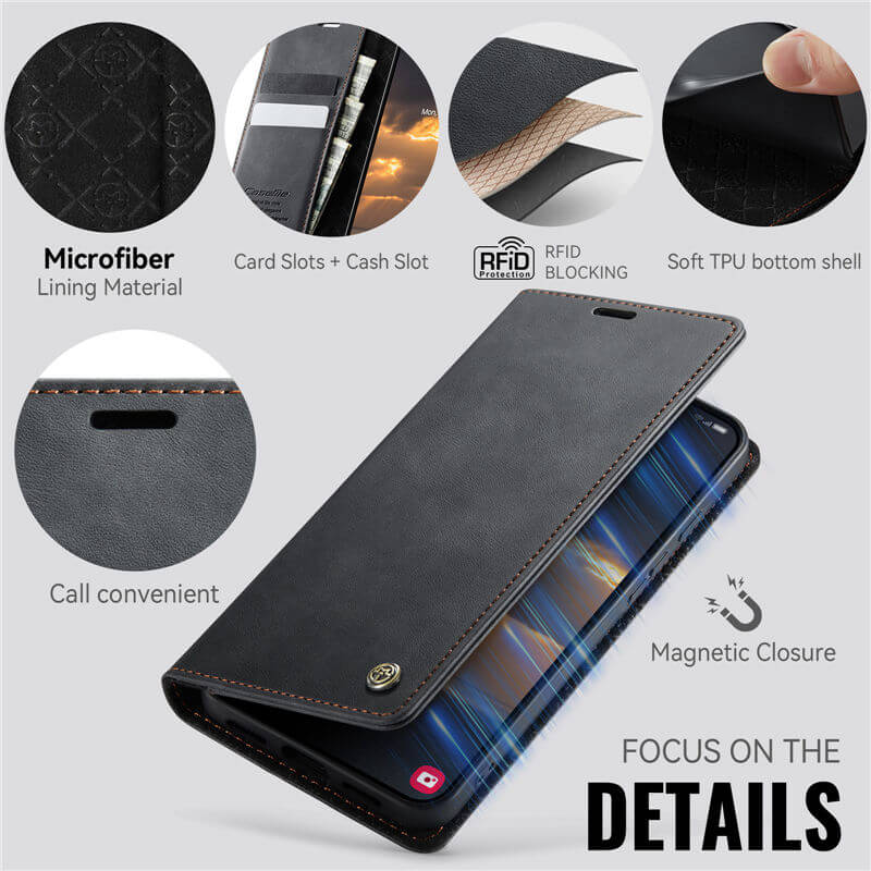 CaseMe Google Pixel 11 Pro XL Magnetic Wallet Case with RFID Blocking