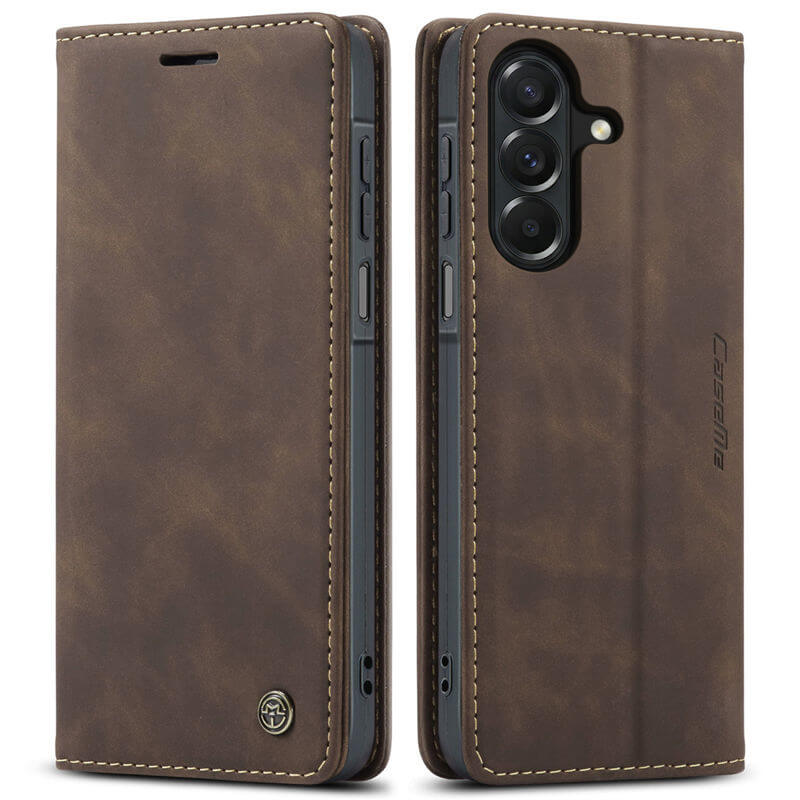 CaseMe Samsung Galaxy A27 Wallet Suede Leather Case - Image 12