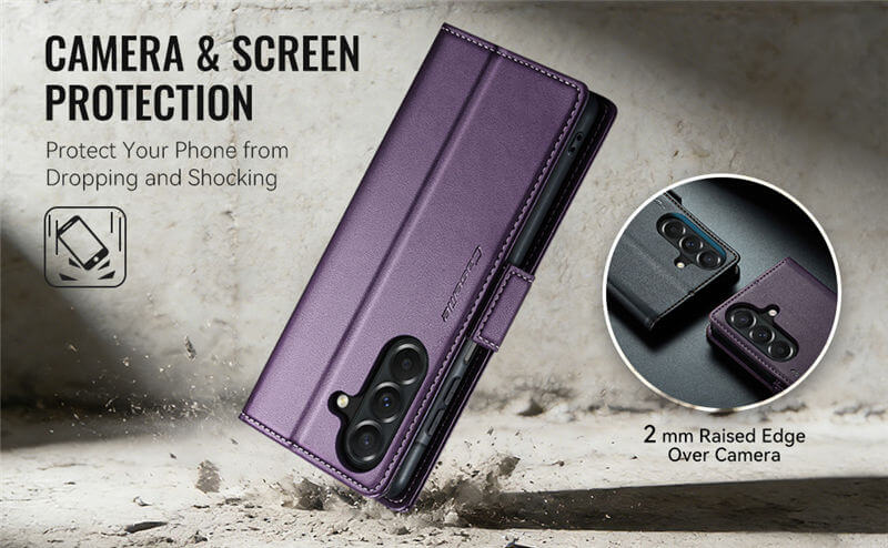 CaseMe Samsung Galaxy A27 Wallet RFID Blocking Case
