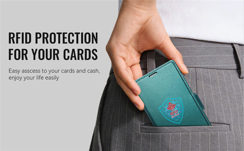 CaseMe Samsung Galaxy A27 Wallet RFID Blocking Case