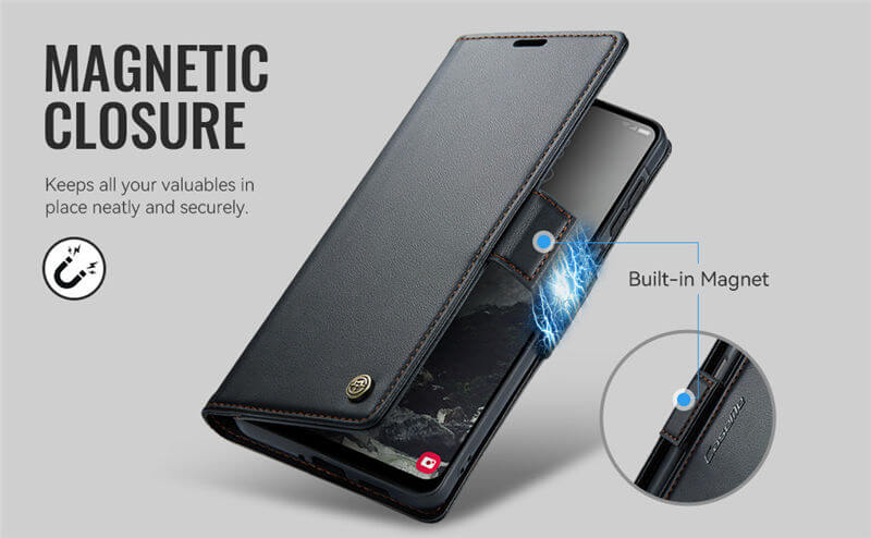 CaseMe Samsung Galaxy A27 Wallet RFID Blocking Case