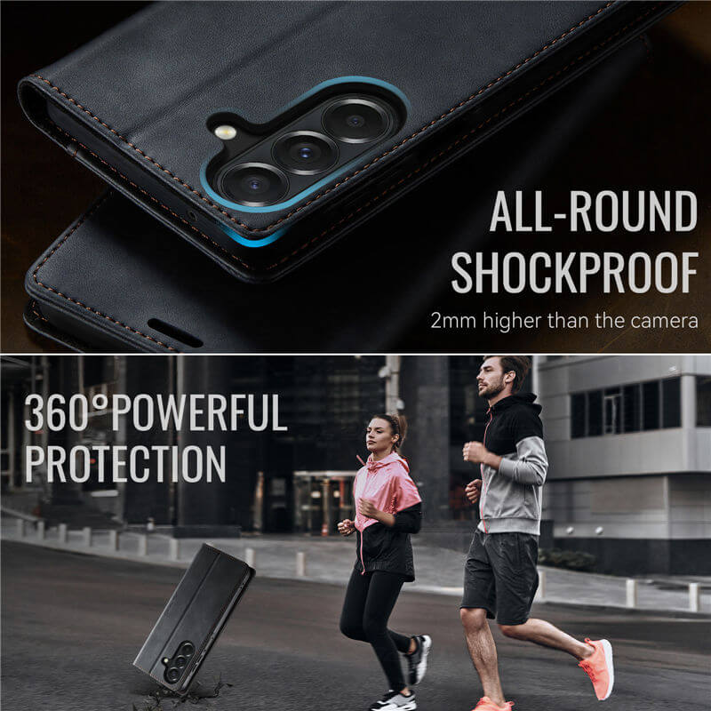CaseMe Samsung Galaxy A27 Magnetic Wallet Case with RFID Blocking - Image 8