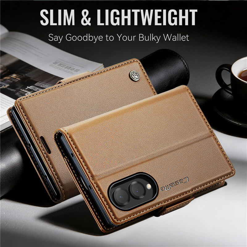 CaseMe Samsung Galaxy Z Fold8 RFID Wallet Case with Magnetic Buckle & Wireless Charging - Image 3