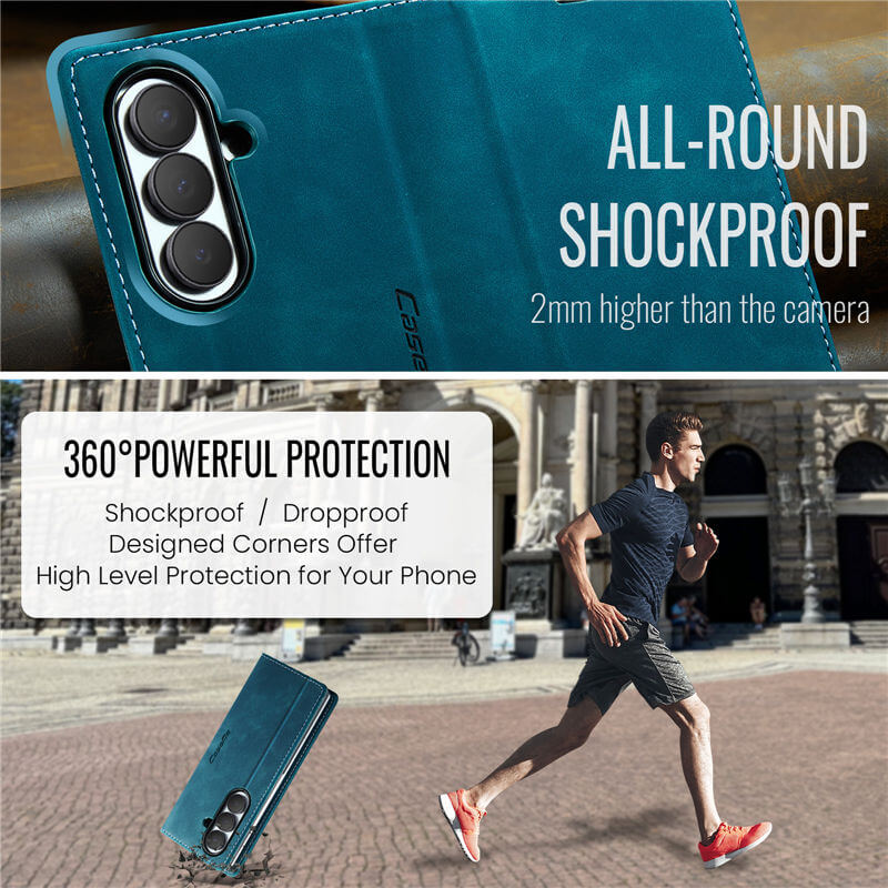 CaseMe Samsung Galaxy Z Fold8 Ultra Wallet Case with Magnetic Closure & Kickstand - Image 9