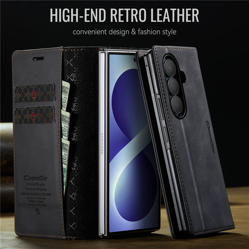 CaseMe Samsung Galaxy Z Fold8 Ultra Magnetic Wallet Case with RFID Blocking - Image 8