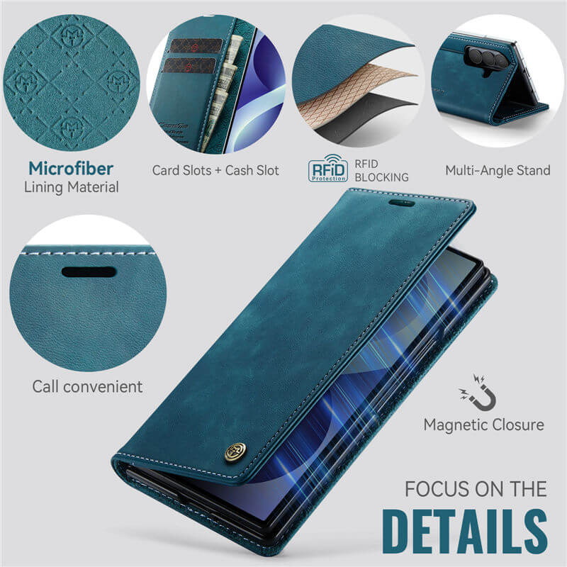 CaseMe Samsung Galaxy Z Fold8 Ultra Magnetic Wallet Case with RFID Blocking - Image 4