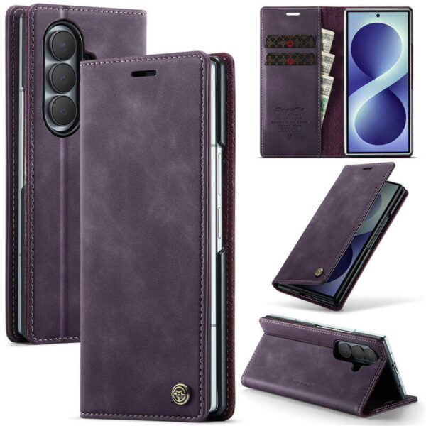 CaseMe Samsung Galaxy Z Fold8 Ultra Magnetic Wallet Case with RFID Blocking