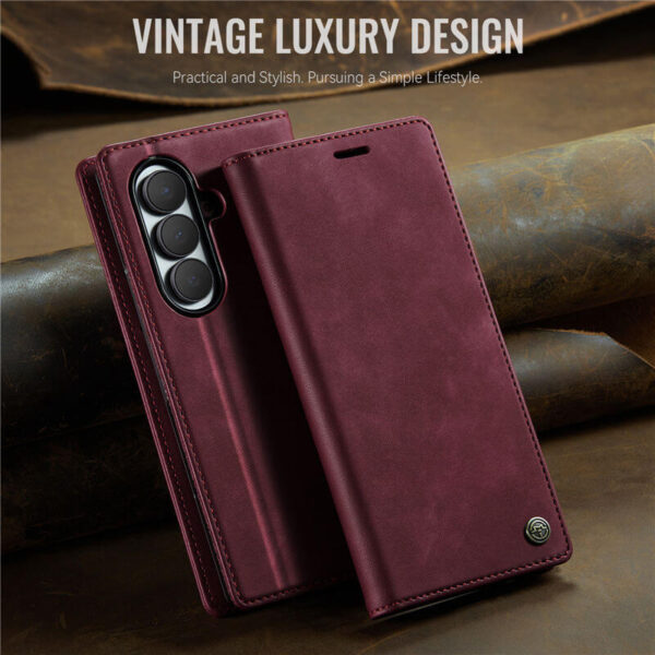 Alternative view of CaseMe Samsung Galaxy Z Fold8 Ultra Magnetic Wallet Case with RFID Blocking