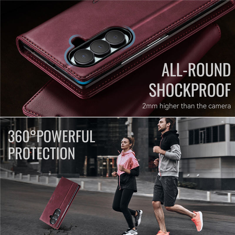 CaseMe Samsung Galaxy Z Fold8 Ultra Magnetic Wallet Case with RFID Blocking - Image 7