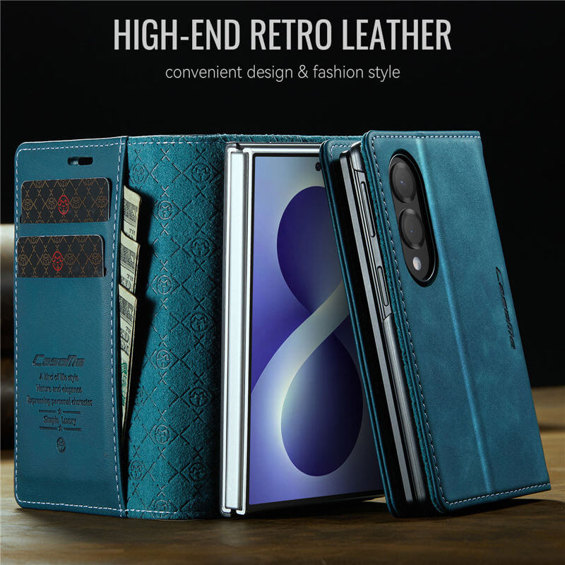 CaseMe Samsung Galaxy Z Fold8 Magnetic Wallet Case with RFID Blocking - Image 8