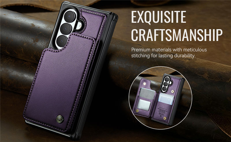 CaseMe Samsung Galaxy Z Fold8 Ultra RFID Blocking Card Holder Case