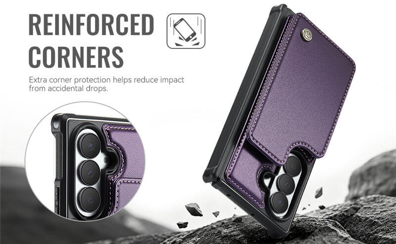 CaseMe Samsung Galaxy Z Fold8 Ultra RFID Blocking Card Holder Case