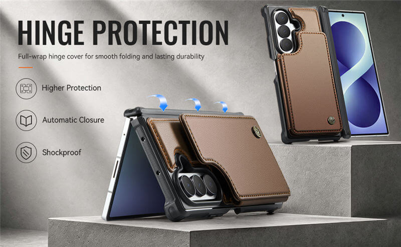 CaseMe Samsung Galaxy Z Fold8 Ultra RFID Blocking Card Holder Case