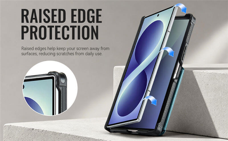 CaseMe Samsung Galaxy Z Fold8 Ultra RFID Blocking Card Holder Case