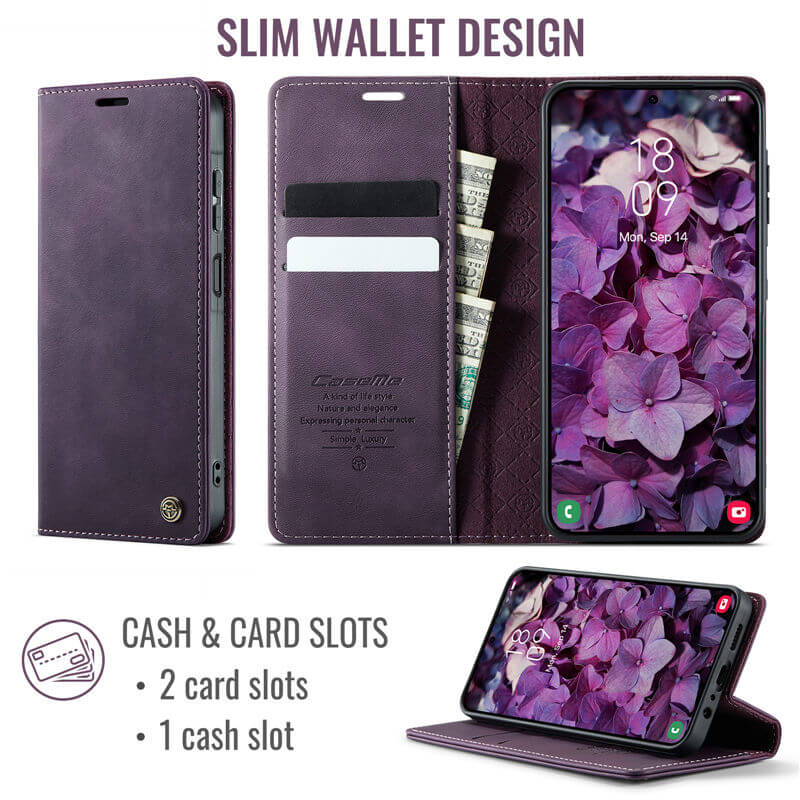 CaseMe Samsung Galaxy A08 Wallet Case