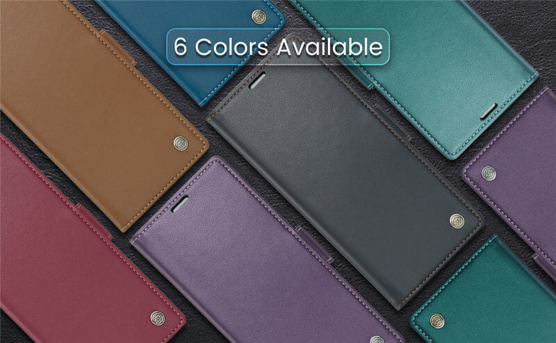 CaseMe Samsung Galaxy A18 RFID Blocking Wallet Case