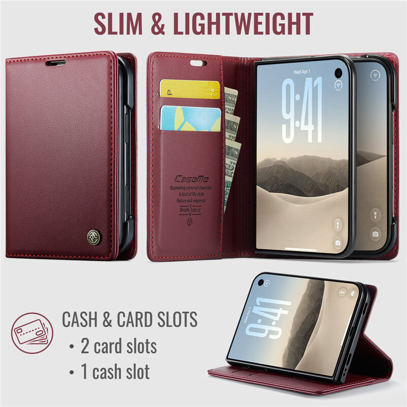 CaseMe iPhone Duo Wallet Case