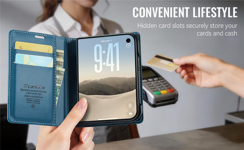 CaseMe iPhone Duo Wallet Case