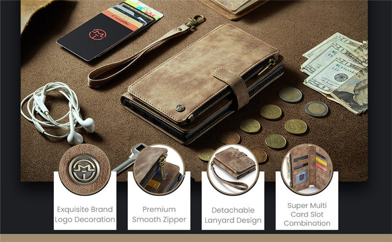 CaseMe iPhone Duo Wallet Case