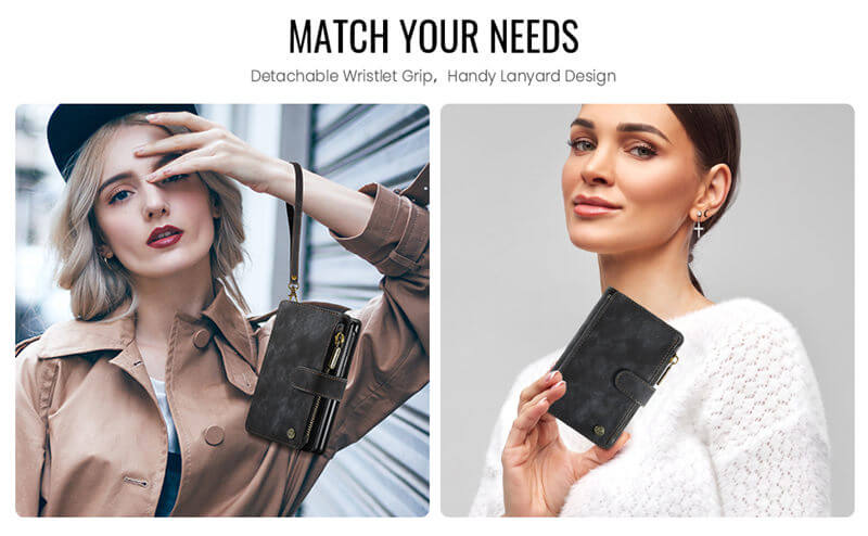 CaseMe iPhone Duo Wallet Case