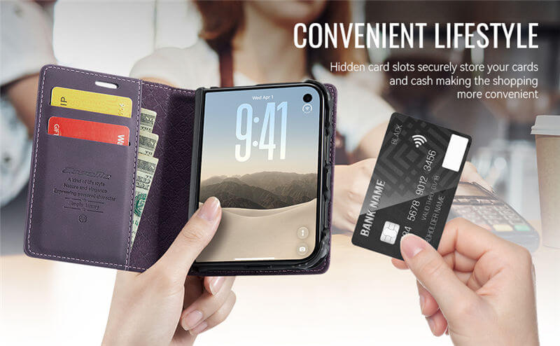 CaseMe iPhone Duo Wallet Case
